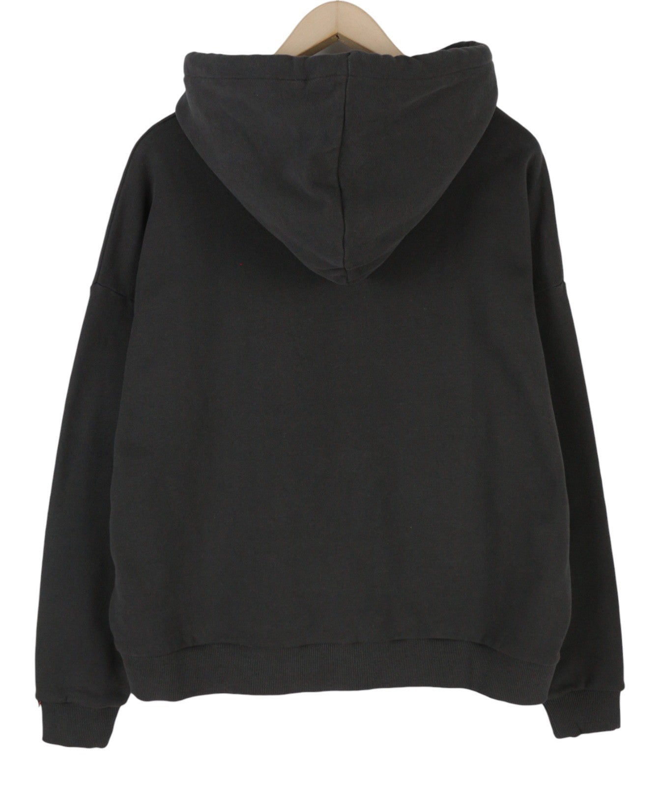 SUPERDRY Retro Hike Relaxed Women Hoodie EU38 Dark Grey Kangaroo Pocket Pullover