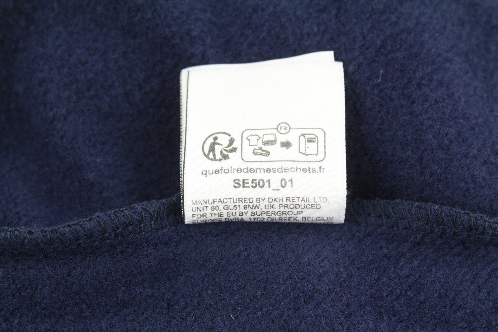 SUPERDRY La VL Graphic Women Hoodie EU38 Dark Blue Kangaroo Pocket Pullover