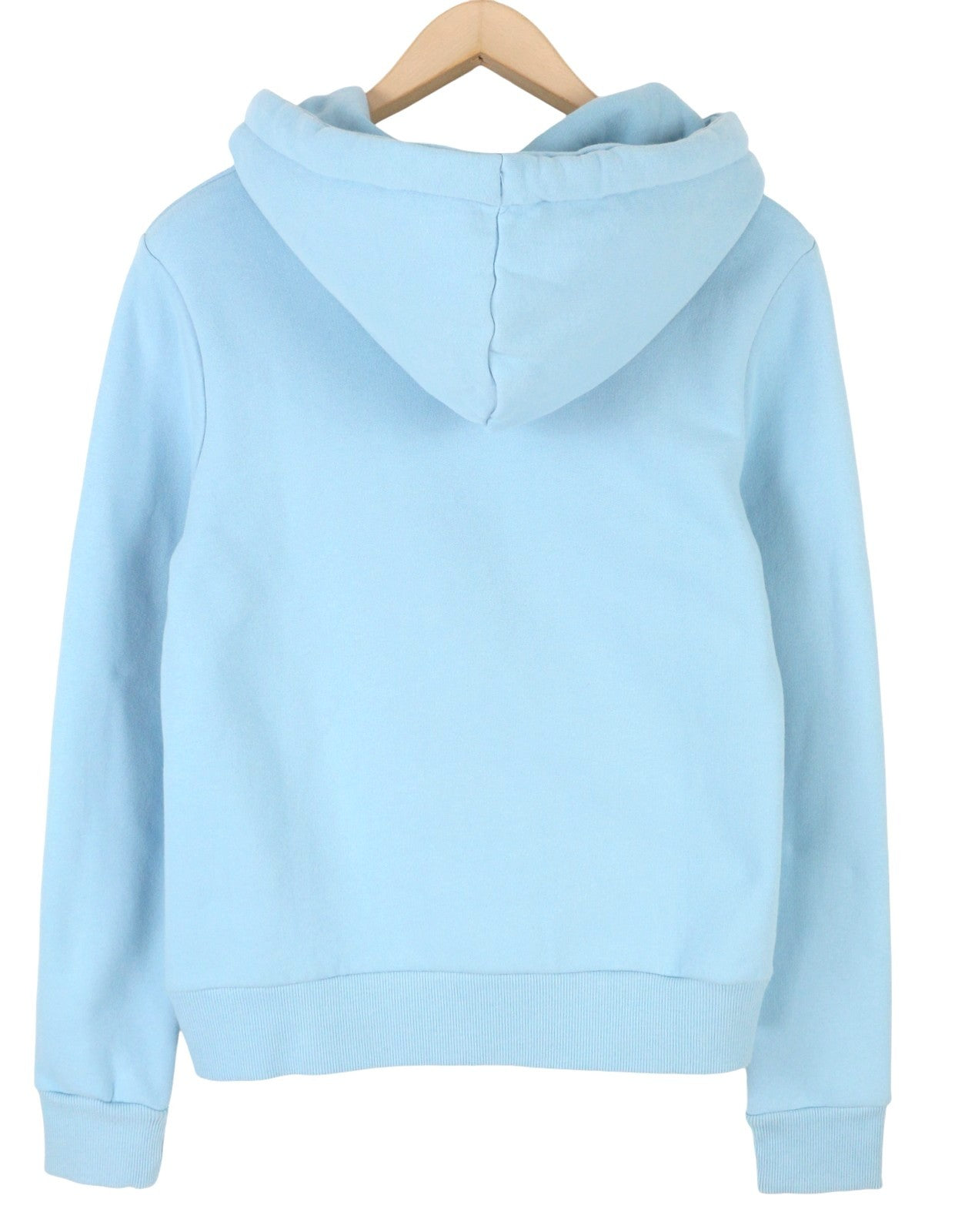 SUPERDRY Tonal Rainbow Core Logo Women Hoodie EU38 Blue Kangaroo Pocket Pullover