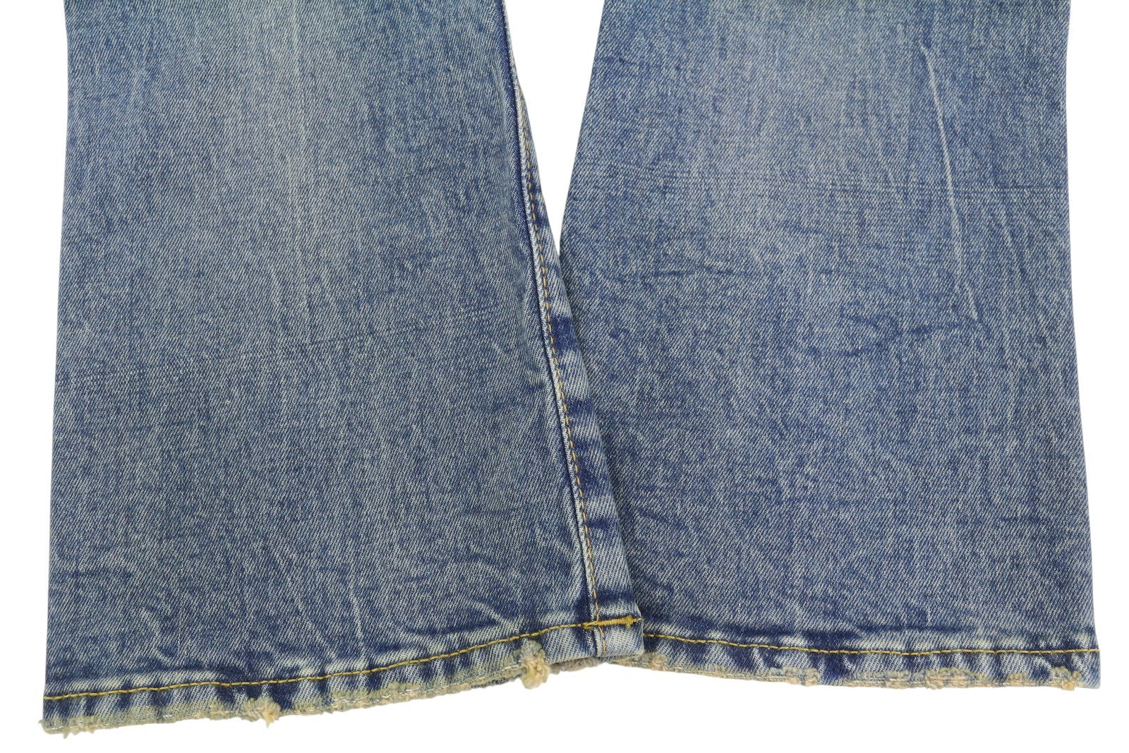 R13 Kick Fit Women Jeans 24 Kelly Stretch Flare Cropped Faded Blue FW25 RRP699