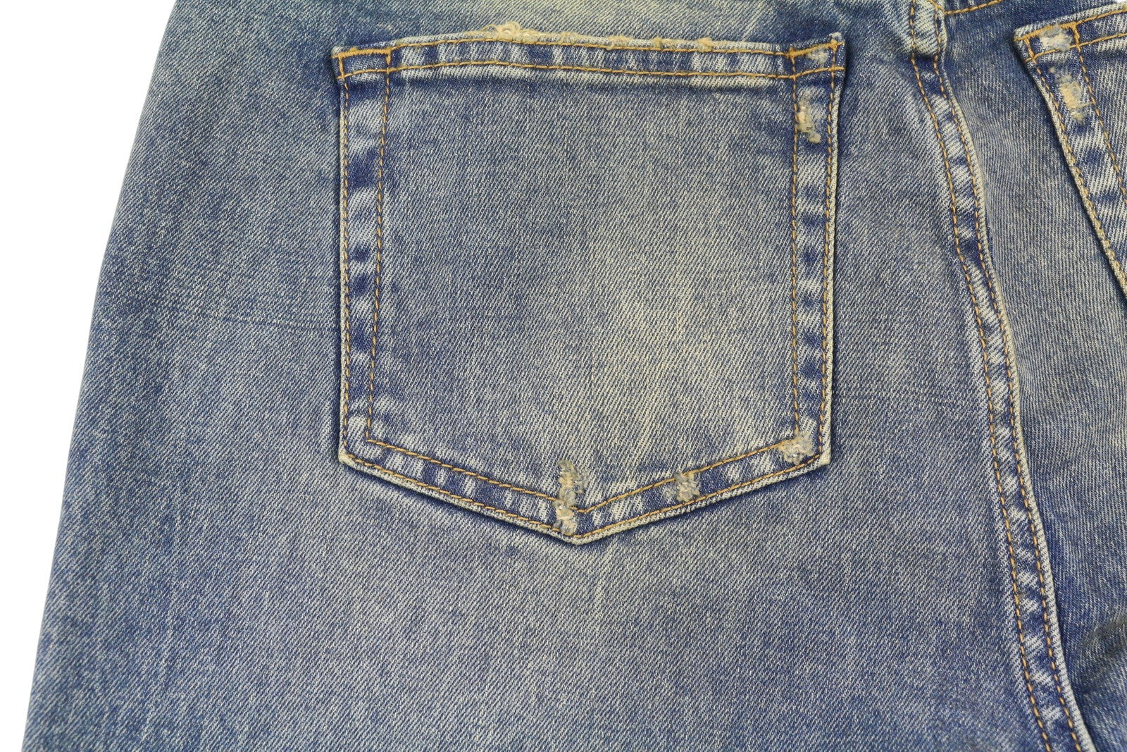 R13 Kick Fit moteriški džinsai, 30 Kelly tamprūs, platėjantys, trumpi, išblukintos mėlynos spalvos, FW25, RRP699 