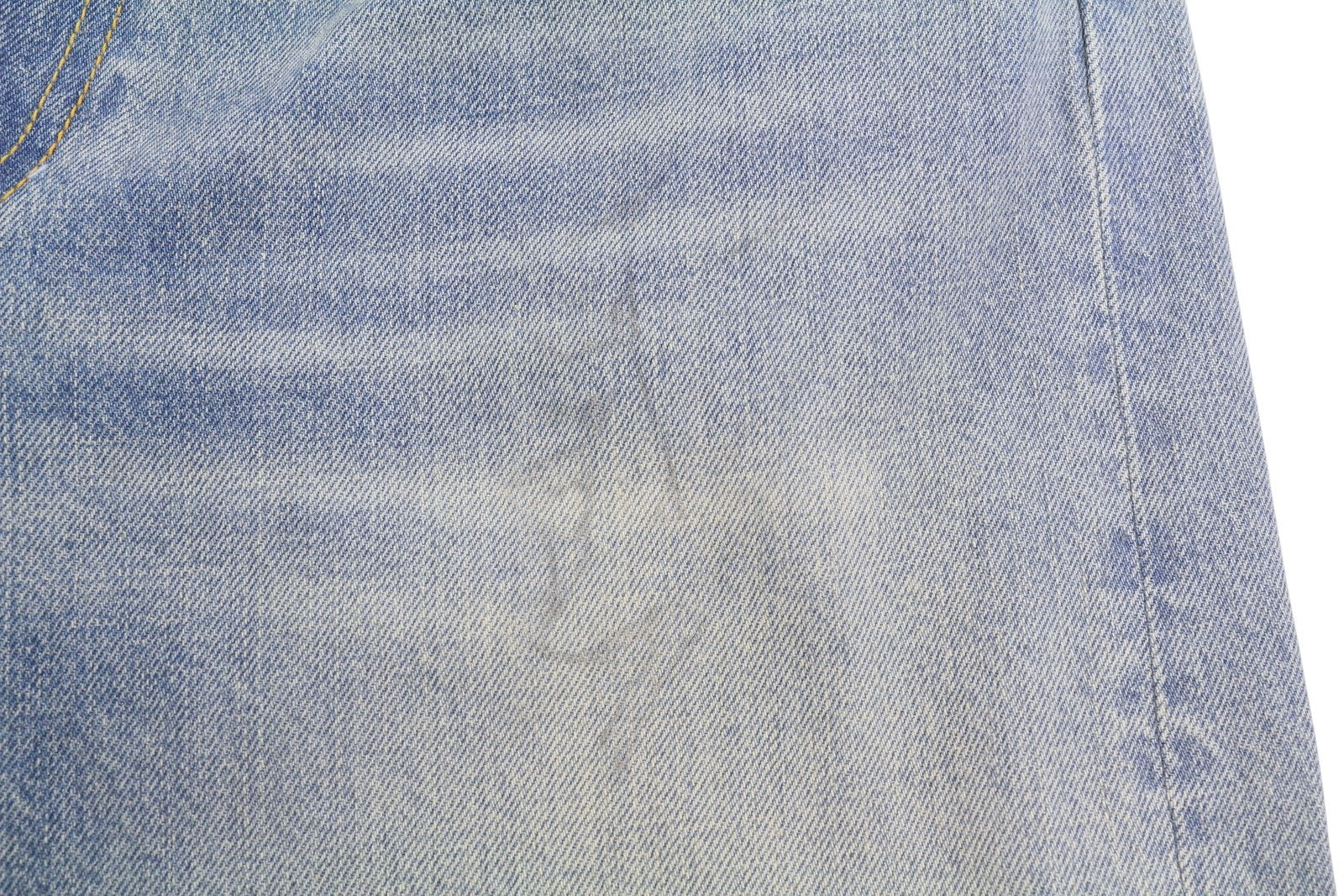 R13 X-BF moteriški džinsai 25 Merrin mėlyni ūsuoti skalbti žemo liemens džinsai PF25 RRP799 