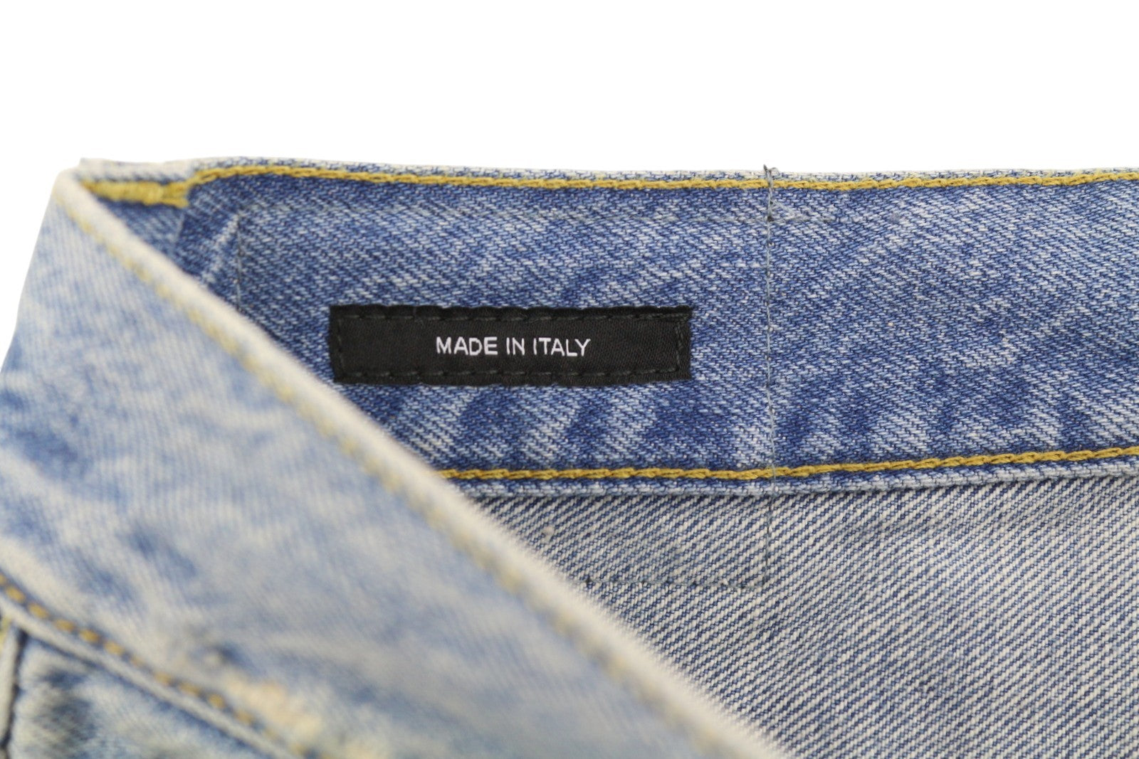 R13 X-BF moteriški džinsai 25 Merrin mėlyni ūsai su išblukusia, žema juostele, užtrauktuku PF25 RRP799 