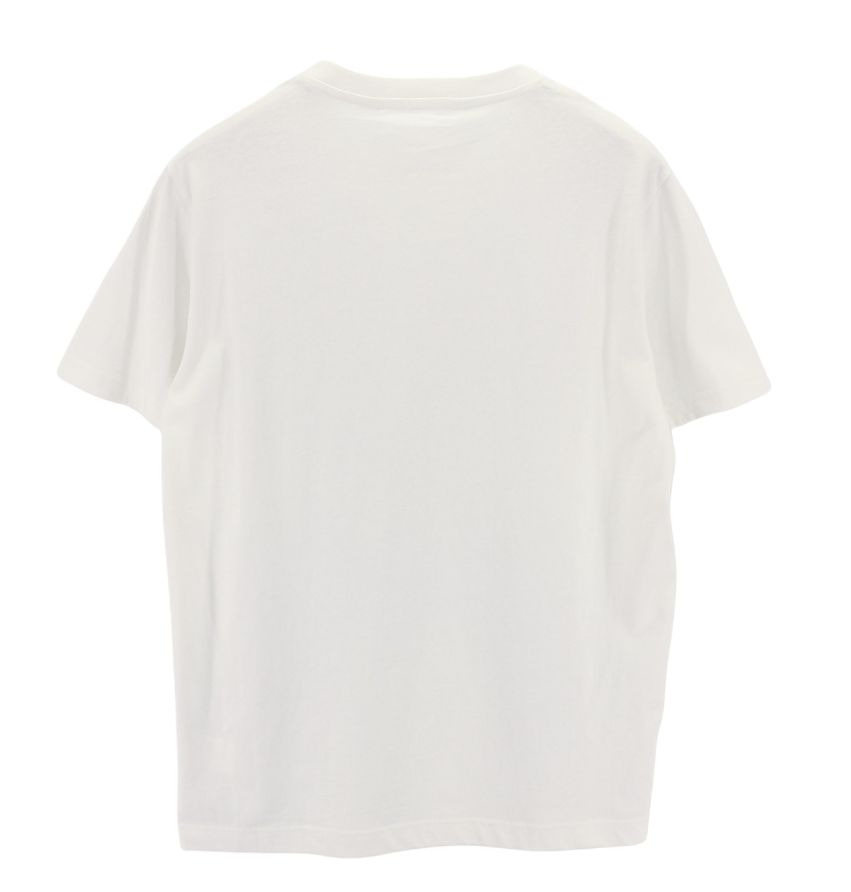 JOHN RICHMOND Men's T-Shirt M White Crew Printed Short Sleeve All Seasons