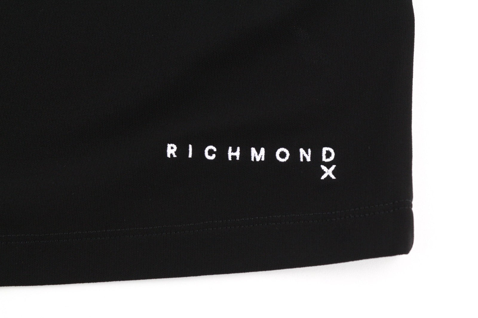 RICHMOND Women's T-Shirt S Black Crew Cut-Out Short Sleeve Logo All Seasons