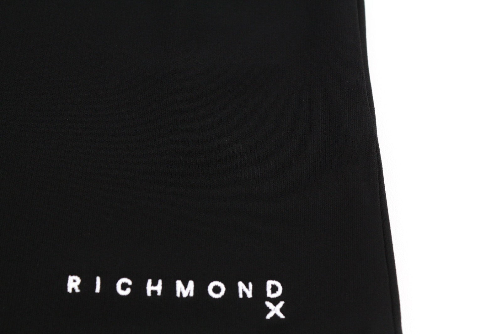 RICHMOND Women's T-Shirt S Black Crew Cut-Out Short Sleeve Logo All Seasons