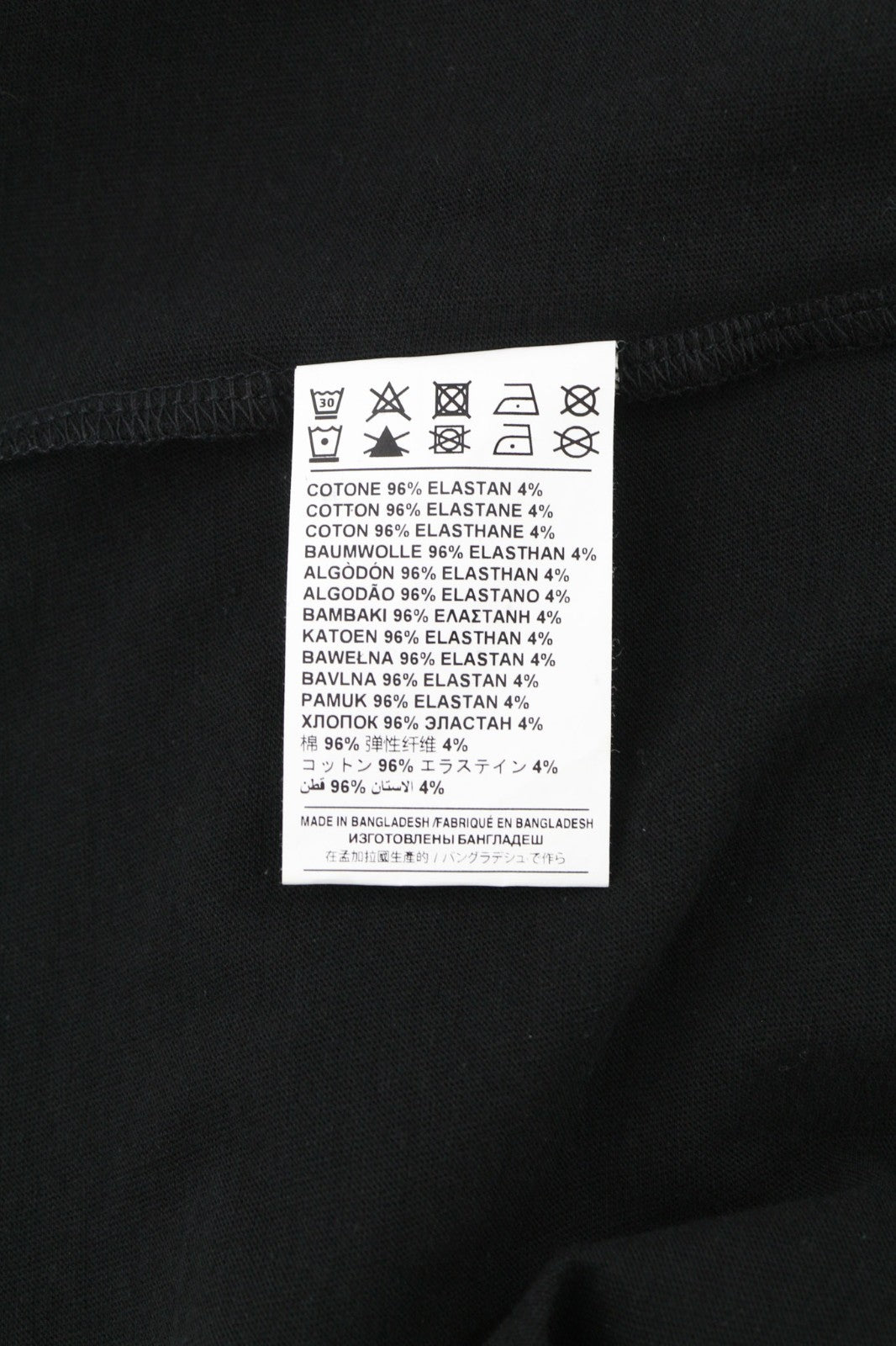 JOHN RICHMOND Men's T-Shirt M Black Polo Short Sleeve Patch Logo All Seasons