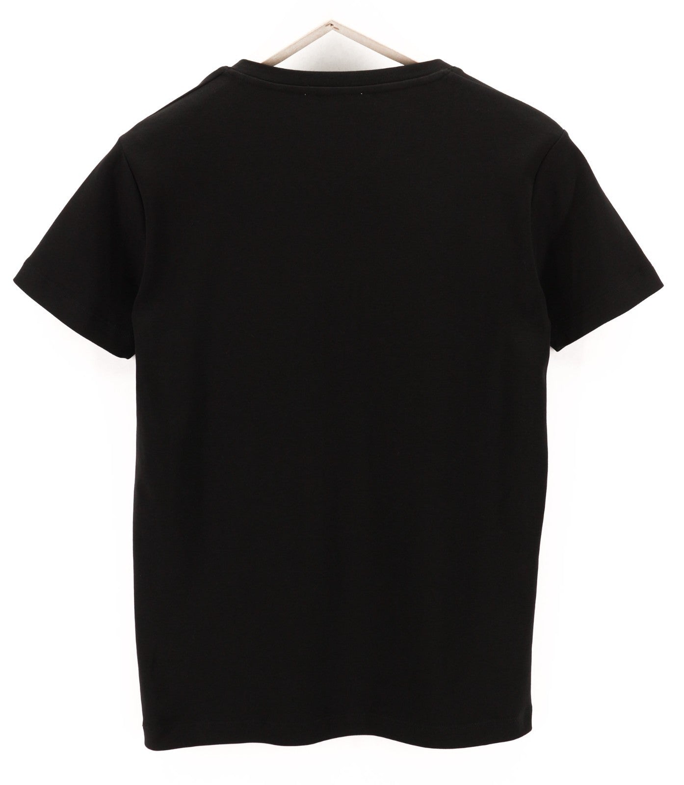 RICHMOND Women's T-Shirt S Black V-Neck Logo Short Sleeve Casual All Seasons