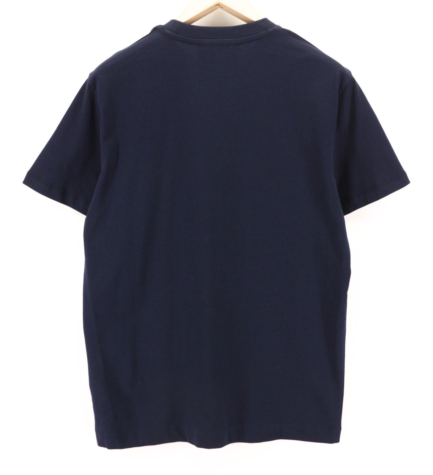 RICHMOND Men's T-Shirt M Dark Blue Crew Short Sleeve Front Logo All Seasons