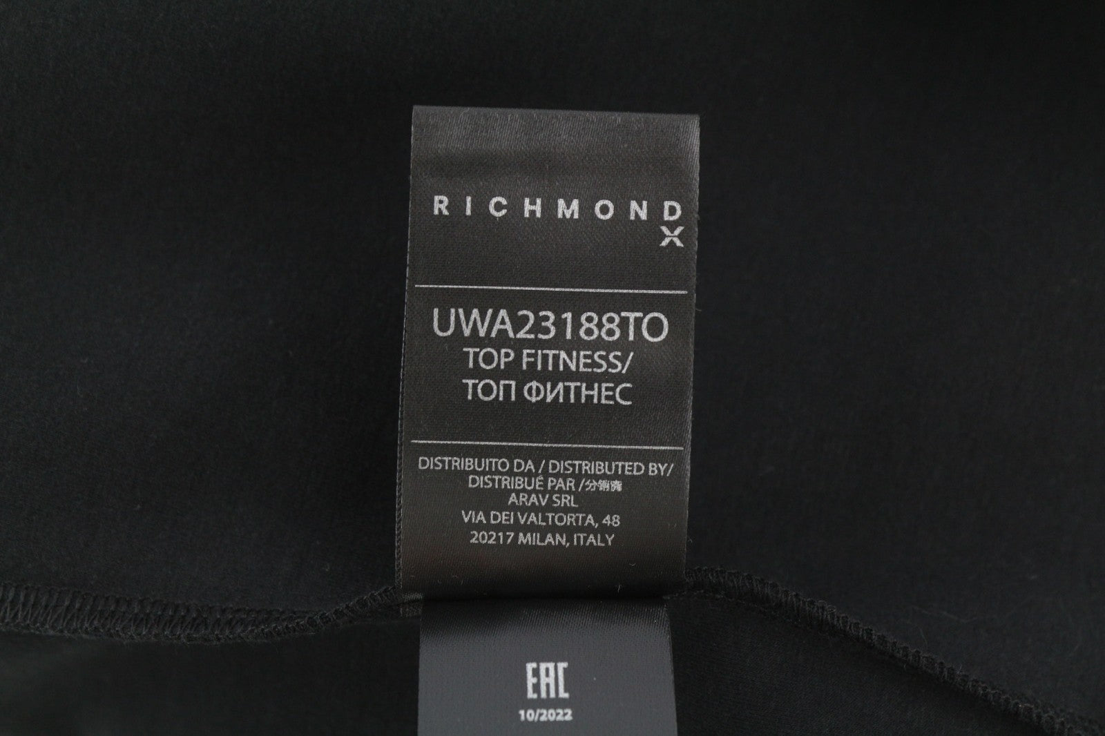 RICHMOND Fitness moteriški marškinėliai be rankovių, juodi, visiems metų laikams, apvalūs marškinėliai be rankovių 