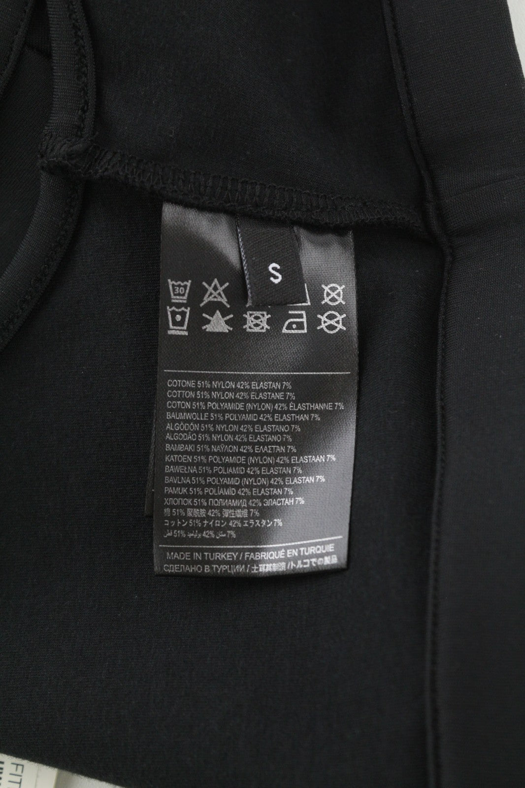 RICHMOND Fitness moteriški marškinėliai S juodi trumpi marškinėliai su apvalia iškirpte, logotipu, visiems metų laikams 