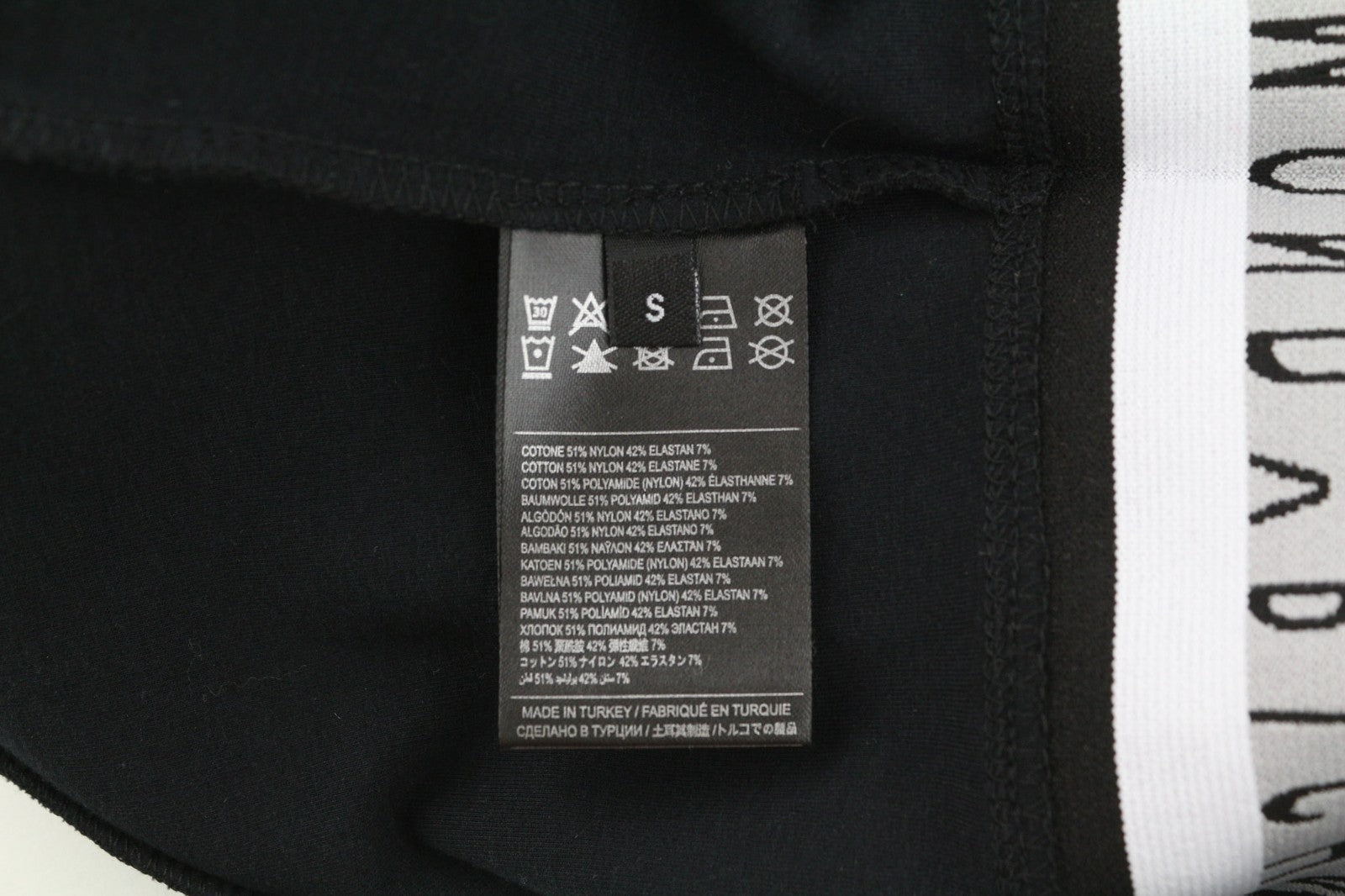 RICHMOND Fitness Women's T-Shirt S Black Sleeveless Zip Crew Crop Logo Stretch