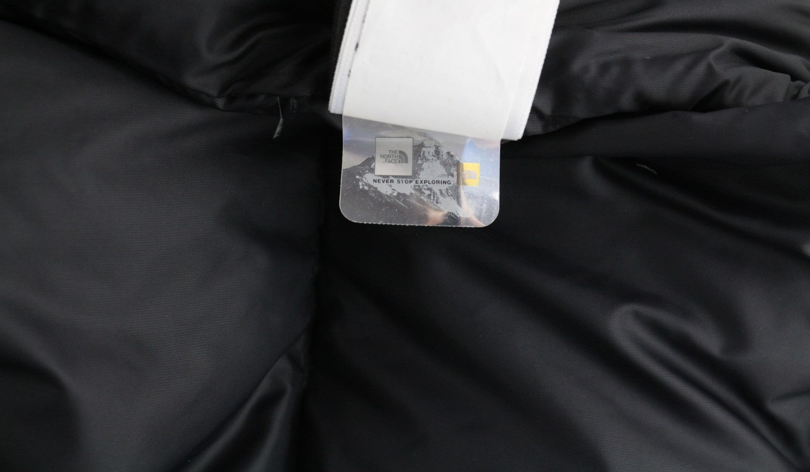 THE NORTH FACE Diablo Men's Jacket S Black 700 Down Puffer Zip Insulated Logo