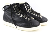 GOLDEN GOOSE GGDB Stargame Men's Sneakers EU43 Black Leather Ankle Top Logo