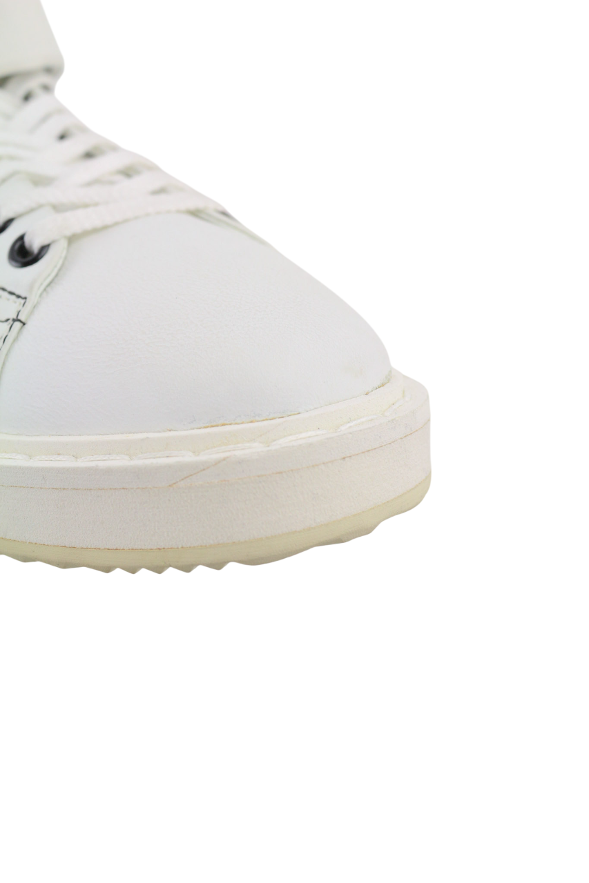 GOLDEN GOOSE Men's Sneakers EU39 White Leather High Top Lace Up Strap