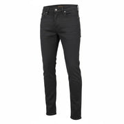 NUDIE JEANS Skinny Lin Men's Jeans W29/L34 Black In Black Coated Cotton Organic