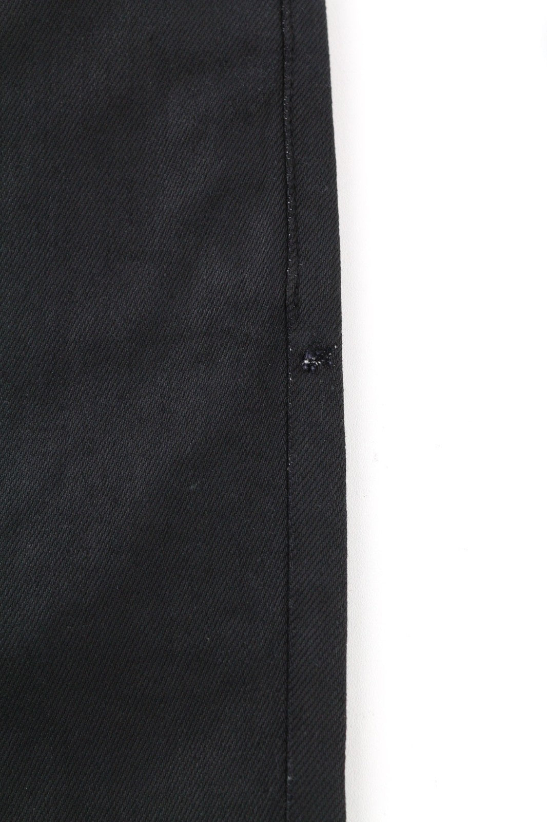 NUDIE JEANS Skinny Lin Men's Jeans W29/L34 Black In Black Coated Cotton Organic