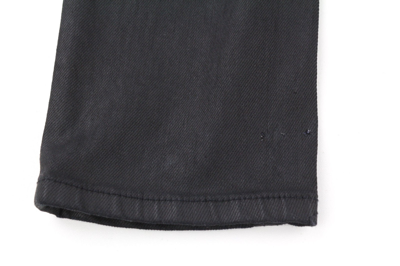 NUDIE JEANS Skinny Lin vyriški džinsai W28/L32 juodi su juodu dengtu medvilniniu užtrauktuku 