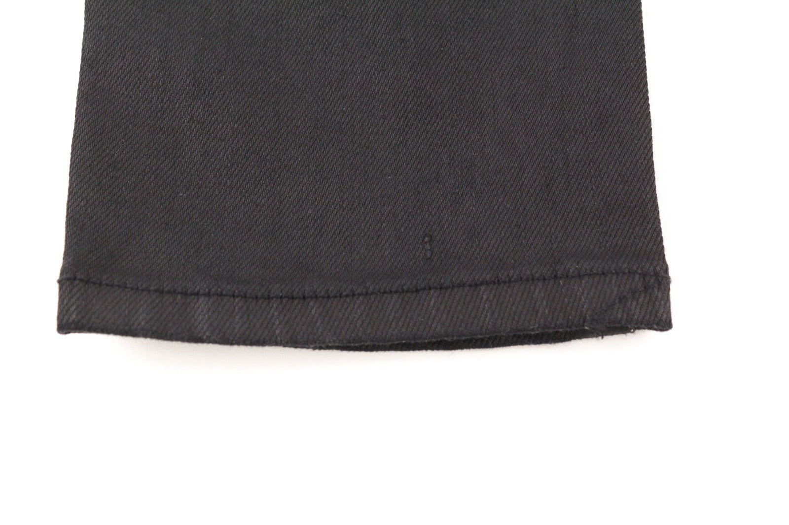 NUDIE JEANS Skinny Lin Men's Jeans W28/L32 Black In Black Coated Cotton Zip