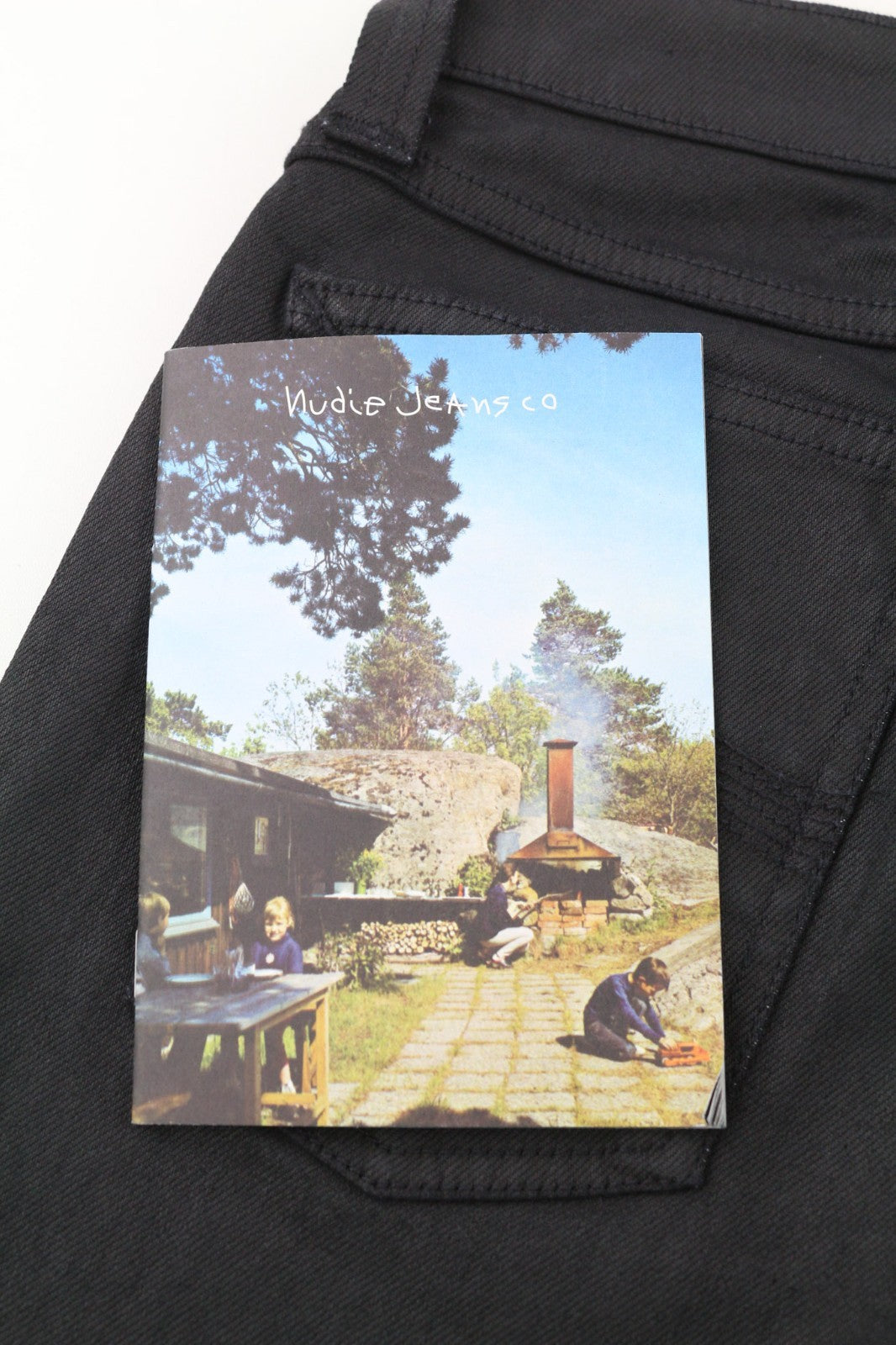 NUDIE JEANS Skinny Lin Men's Jeans W28/L32 Black In Black Coated Cotton Organic