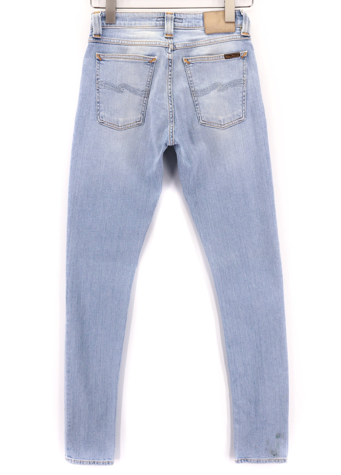 NUDIE JEANS Skinny Lin Men's Jeans W28/L34 Juvenile Worn Washed Organic Cotton