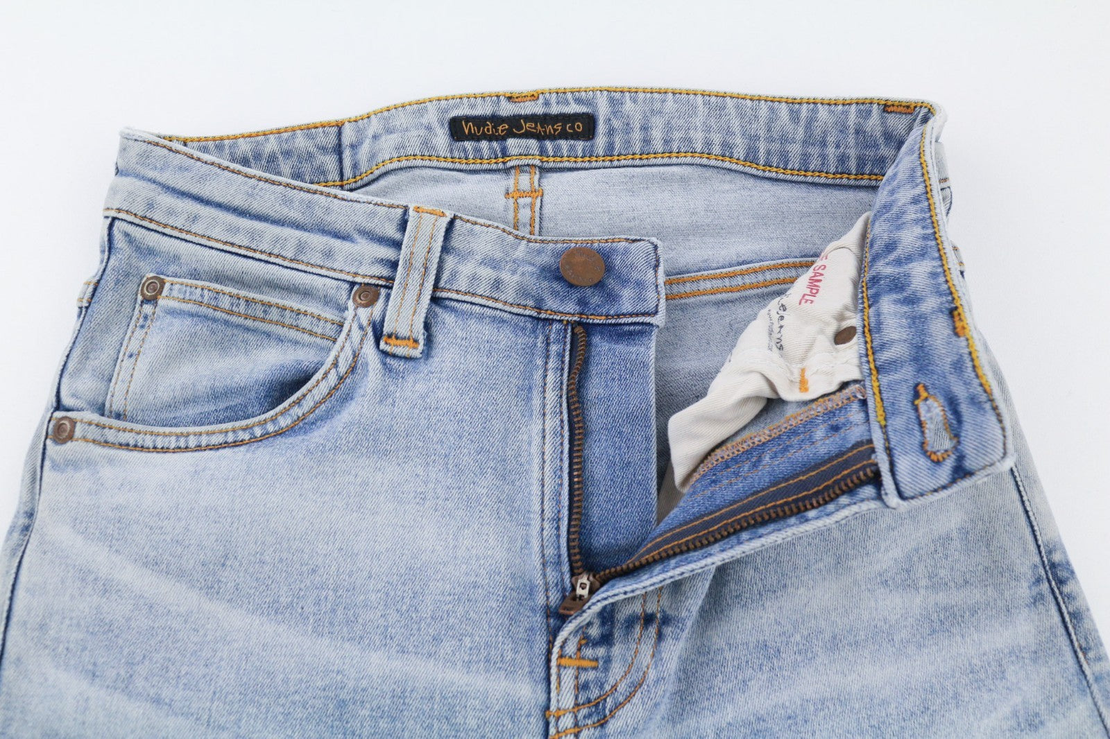 NUDIE JEANS Nora-John Men's Jeans W28/L32 Vari Lavaggi Washed Denim Skinny Blue