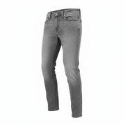 NUDIE JEANS Skinny Lin Men's Jeans W28/L34 Grey Wolf Washed Stretch Denim Logo