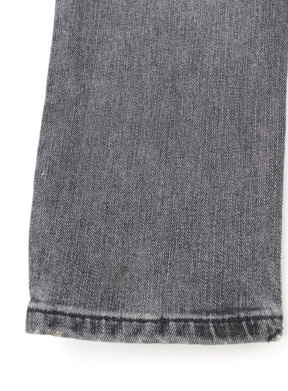 NUDIE JEANS Skinny Lin Men's Jeans W28/L34 Grey Wolf Washed Stretch Denim Logo