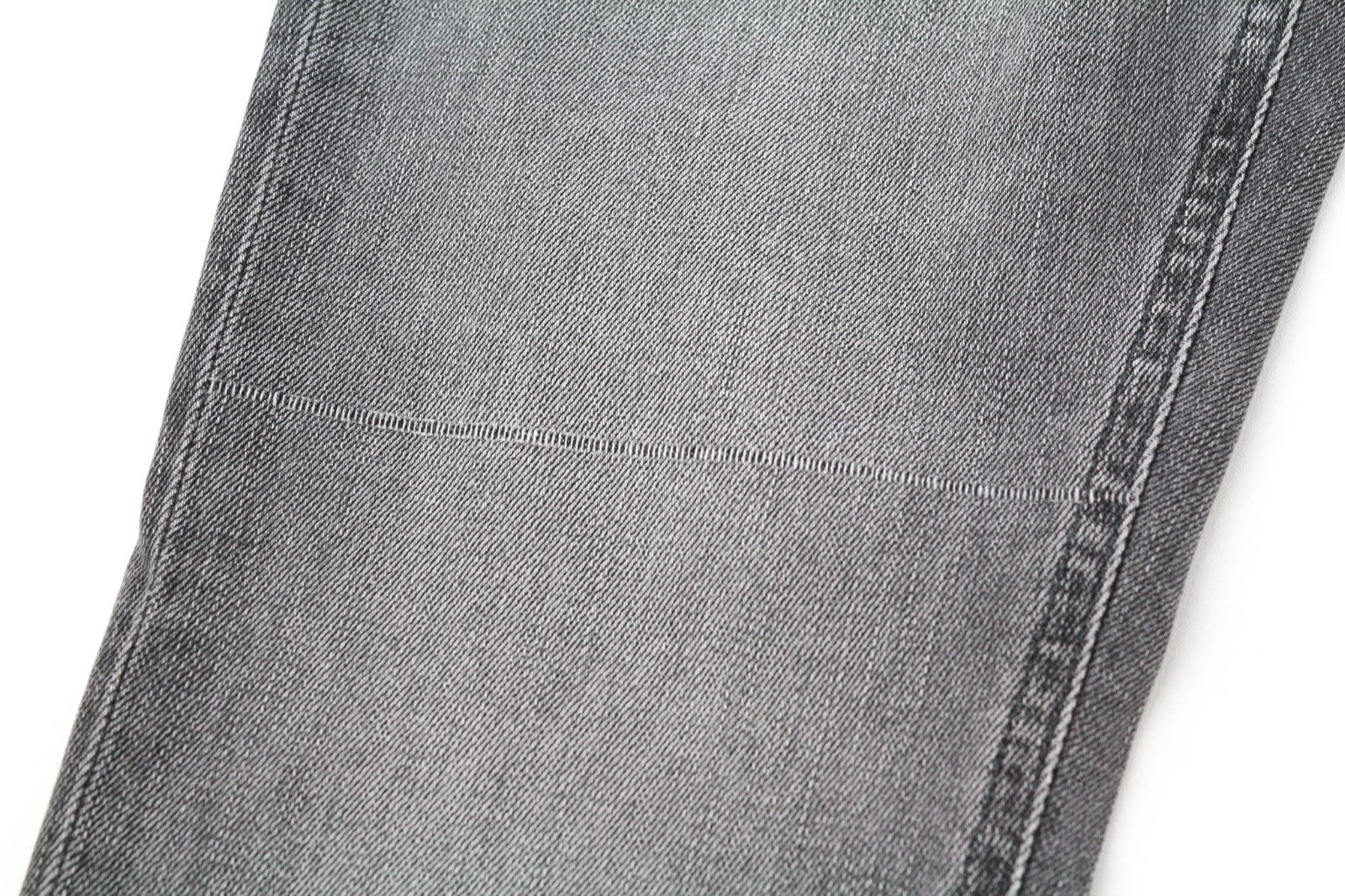 NUDIE JEANS Skinny Lin Men's Jeans W28/L34 Grey Wolf Washed Stretch Denim Logo