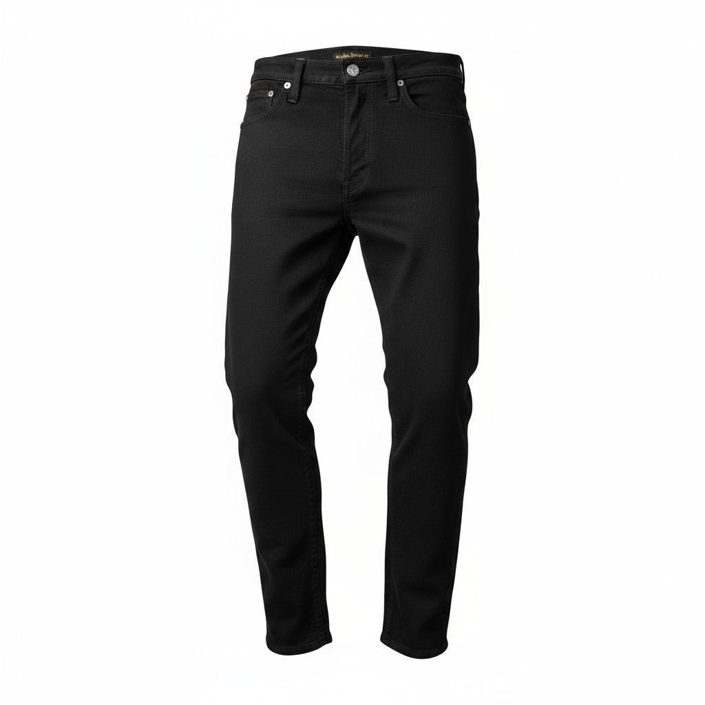 NUDIE JEANS Pipe Led Men's Jeans W28/L32 Clean Slate Organic Cotton Skinny Zip