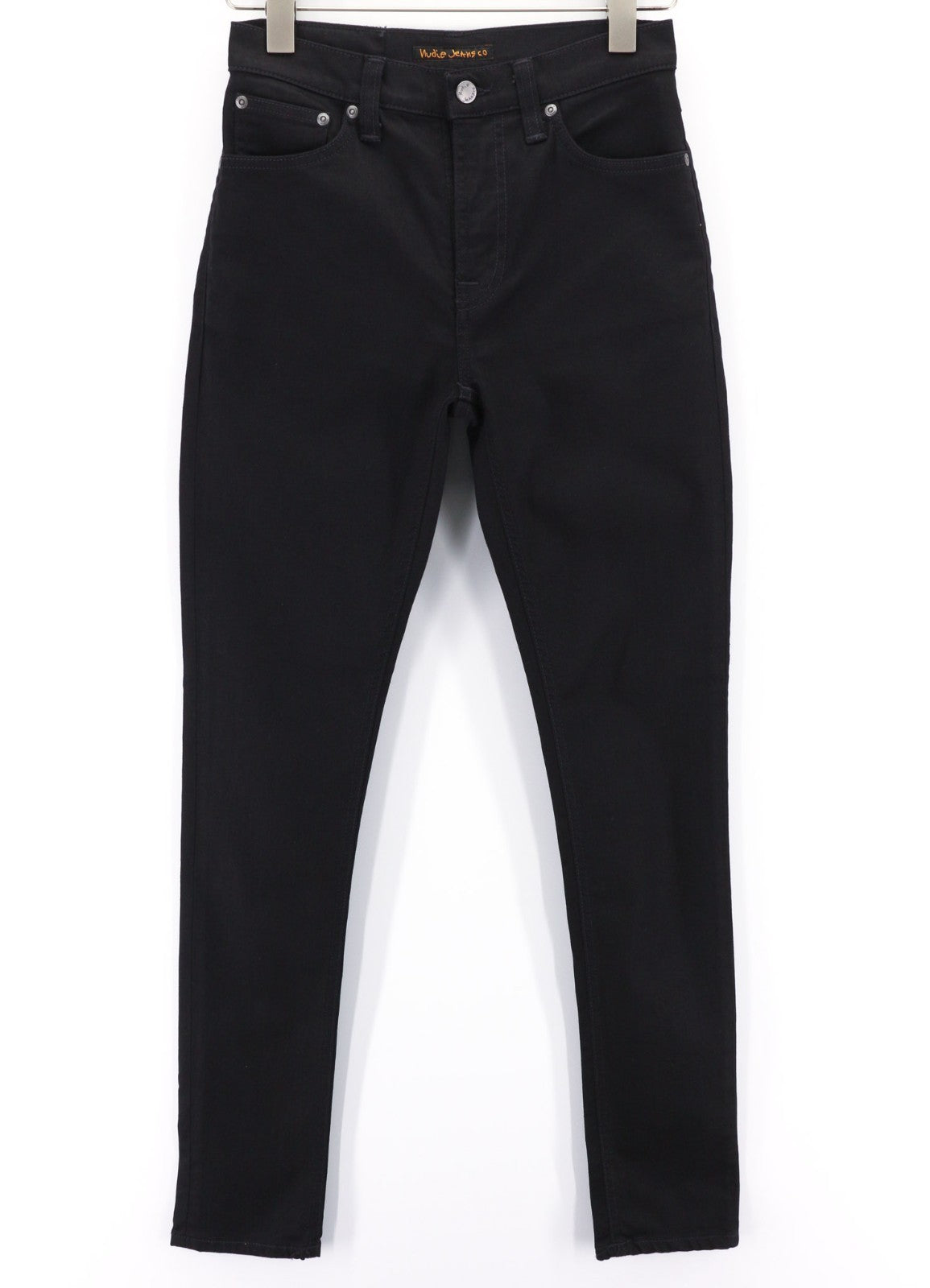 NUDIE JEANS Pipe Led Men's Jeans W28/L32 Clean Slate Organic Cotton Skinny Zip