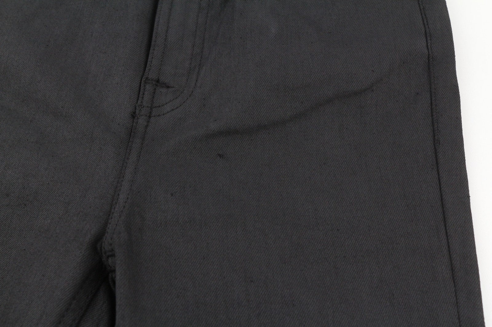 NUDIE JEANS Hightop Tilde Painted Black Men's Jeans W28/L32 Skinny Fit Denim