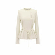 RICHMOND Women's Dress S White Long Sleeve Mock Neck Logo Mini