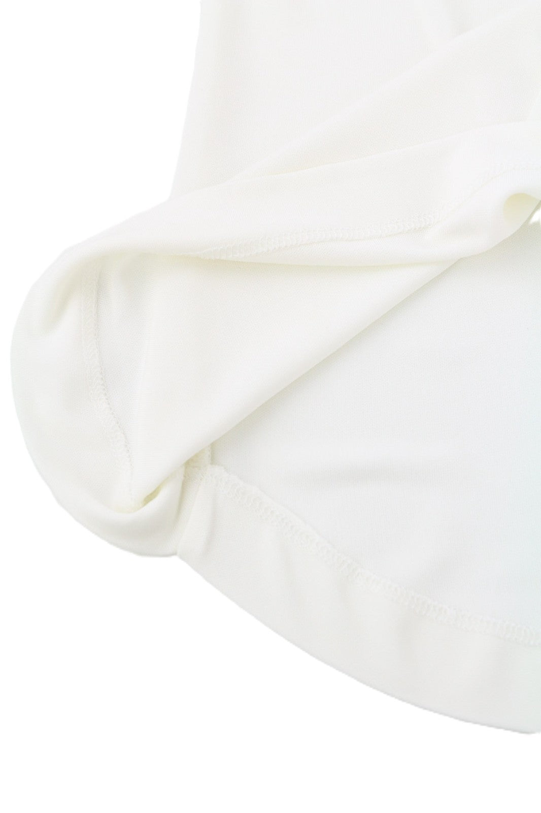 RICHMOND Women's Dress S White Long Sleeve Mock Neck Logo Mini