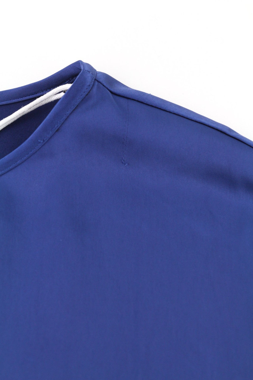 JOHN RICHMOND Women's Dress ~S Blue Elastic Waist Long Sleeve Mini