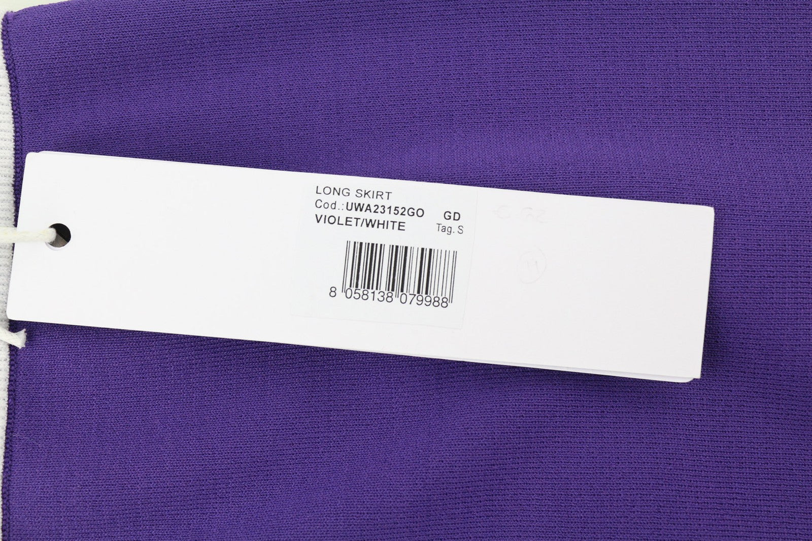 JOHN RICHMOND Women's Set S Violet Zip Sweatshirt & Knee Skirt