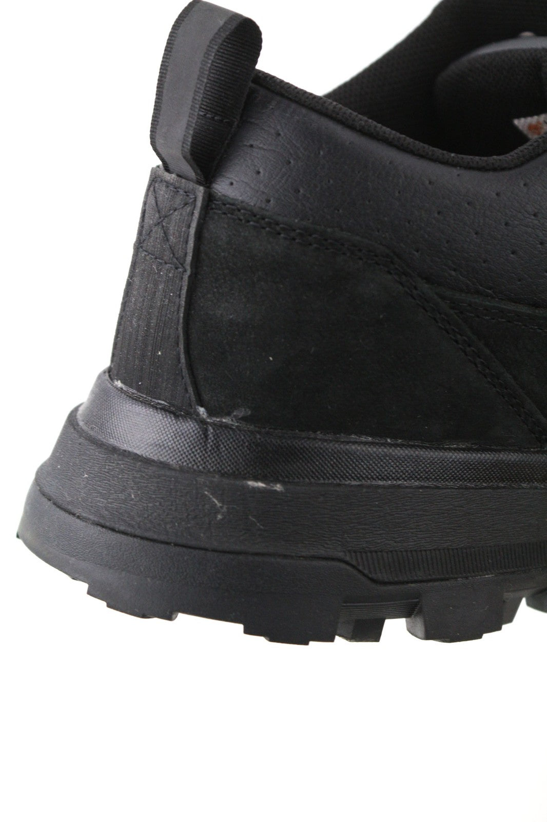 TIMBERLAND A282M-A4949 Men's Trainers EU43/43.5 Black Leather Low-Top