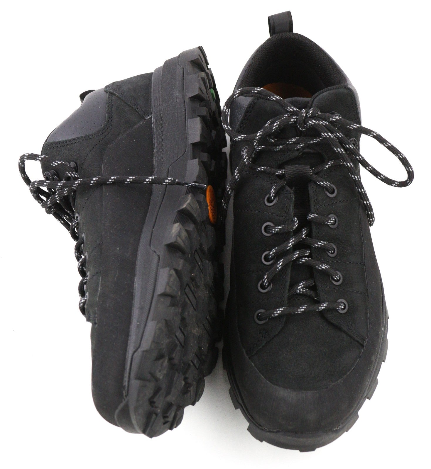 TIMBERLAND A282M-A4949 Men's Trainers EU43/43.5 Black Leather Low-Top