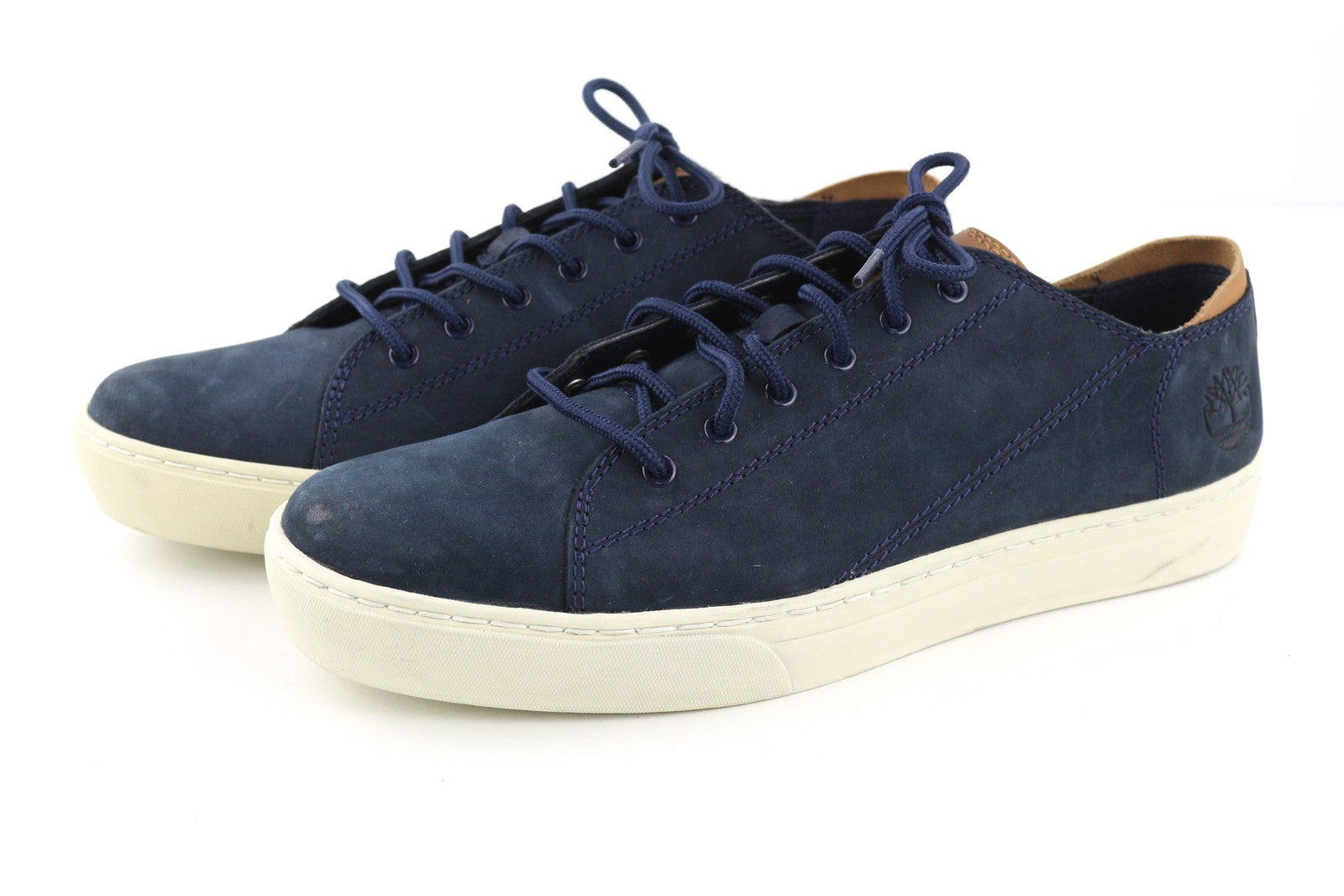 TIMBERLAND A1Y6V-A4646 Men's Trainers EU44/44.5 Navy Leather Low-Top