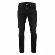 NUDIE JEANS Long John Men's Jeans W28/L32 Slim Stretch Black Denim