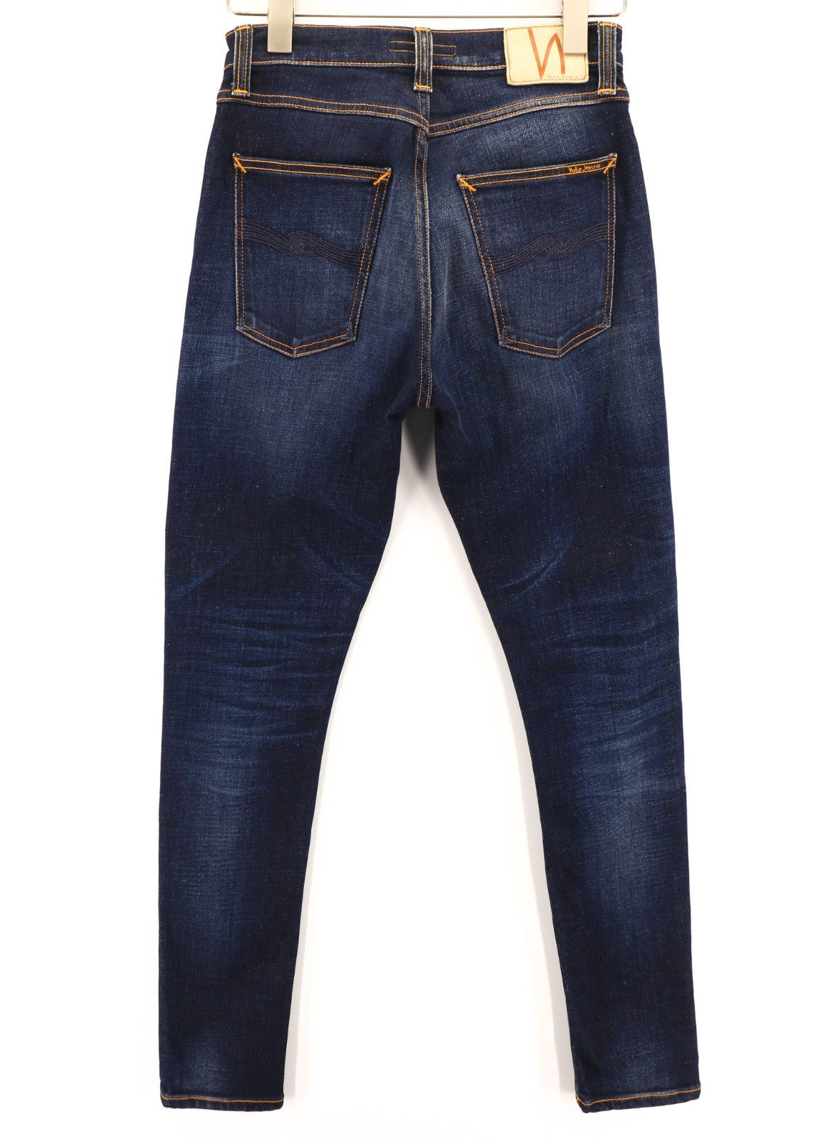 NUDIE JEANS Pipe Led Men's Jeans W29/L30 Skinny Stretch Blue Washed