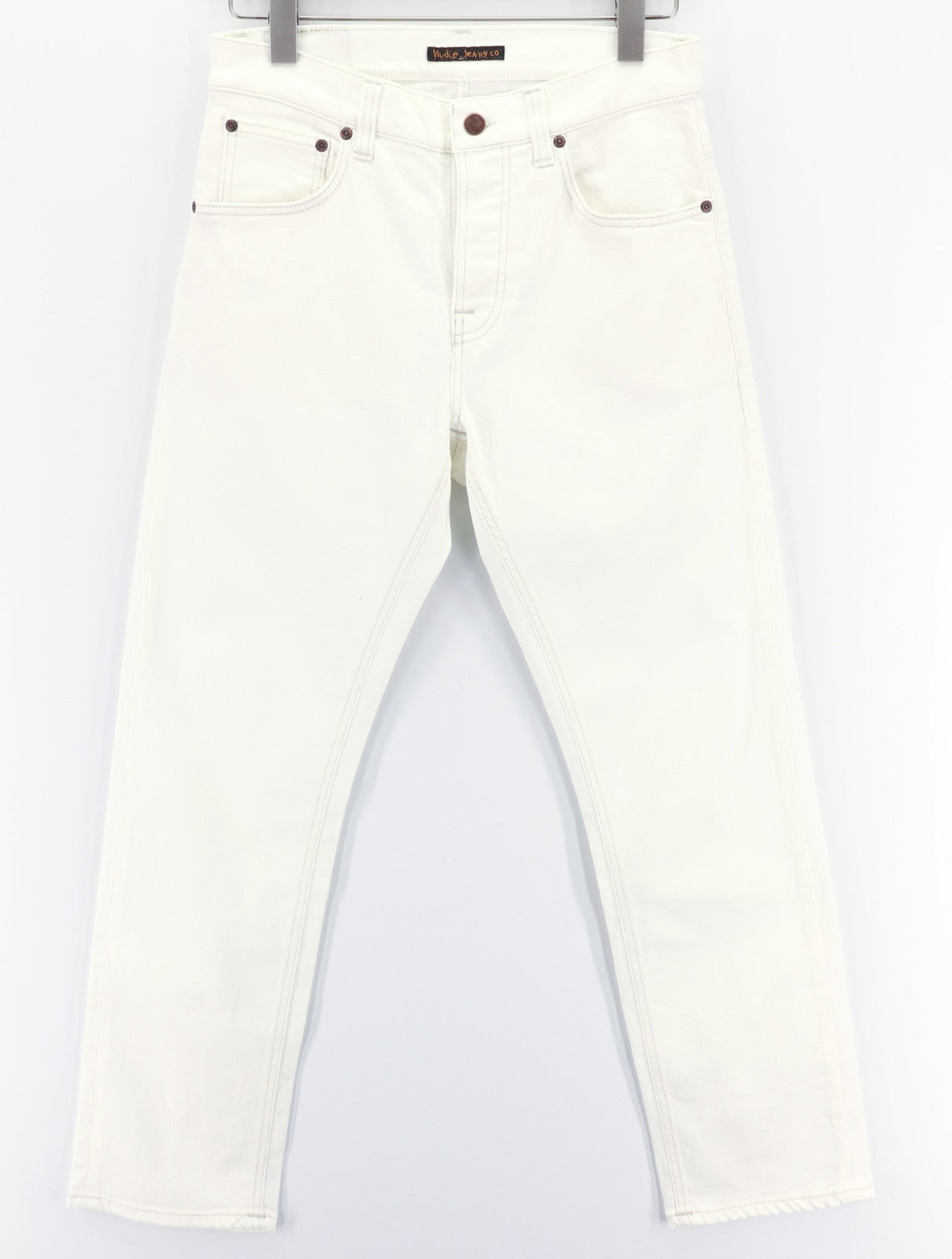 NUDIE JEANS Sleepy Sixten Men's Jeans W28/L30 Relaxed Stretch Ecru