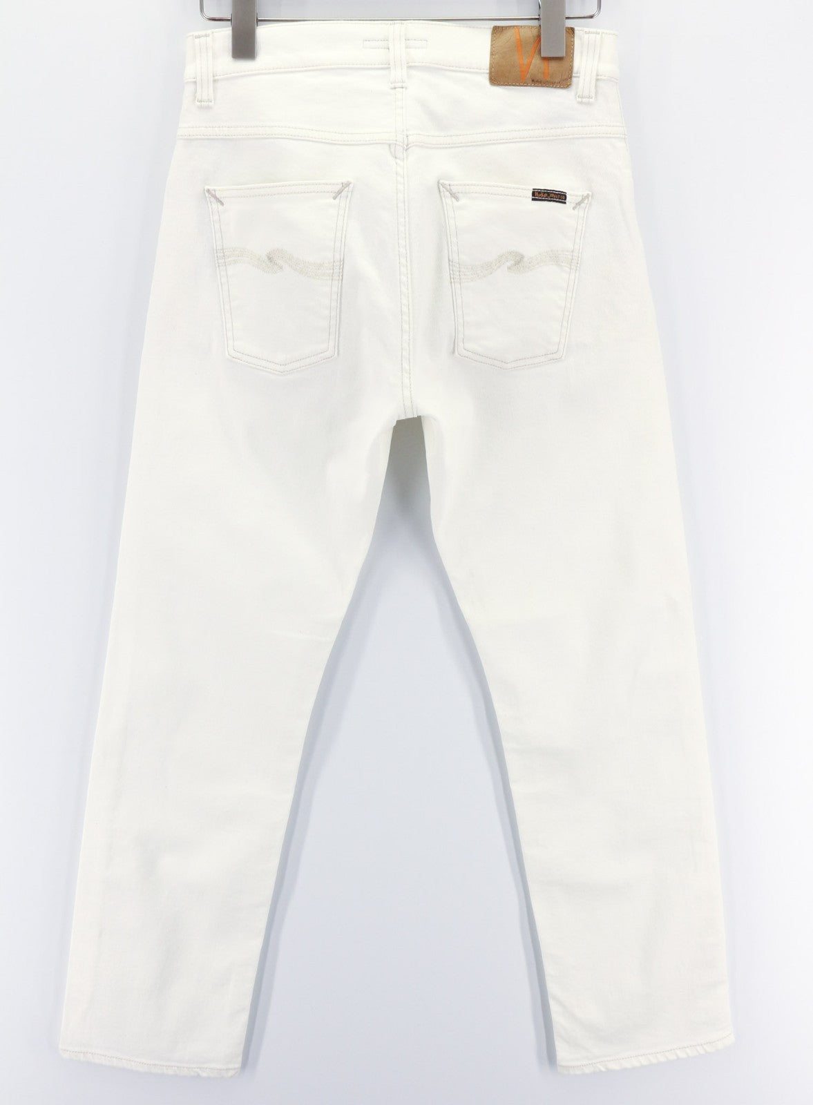 NUDIE JEANS Sleepy Sixten Men's Jeans W28/L30 Relaxed Stretch Ecru