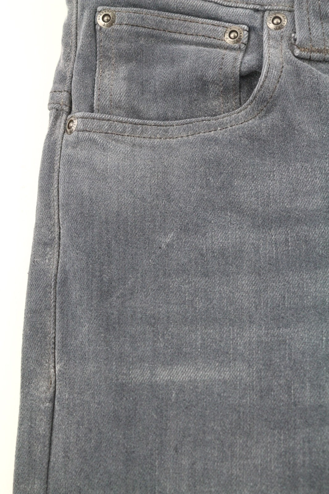 NUDIE JEANS Thin Finn Men's Jeans W28/L32 Slim Stretch Washed Grey