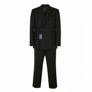 GANT DB vasarinis vyriškas kostiumas EU54 juodas vilnonis dvieilis smailus atvartas, 2 dalių 