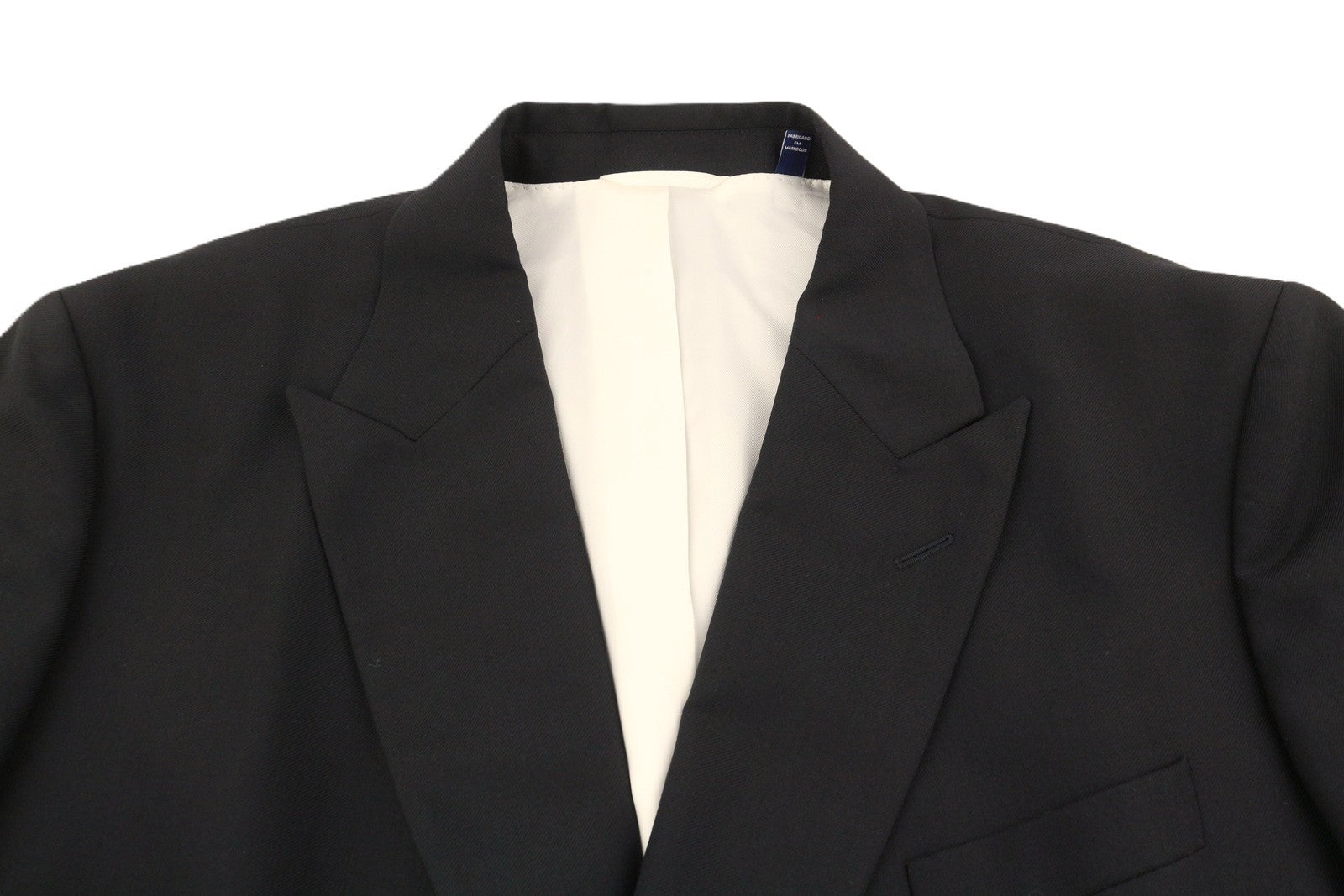 GANT DB vasarinis vyriškas kostiumas EU54 juodas vilnonis dvieilis smailus atvartas, 2 dalių 