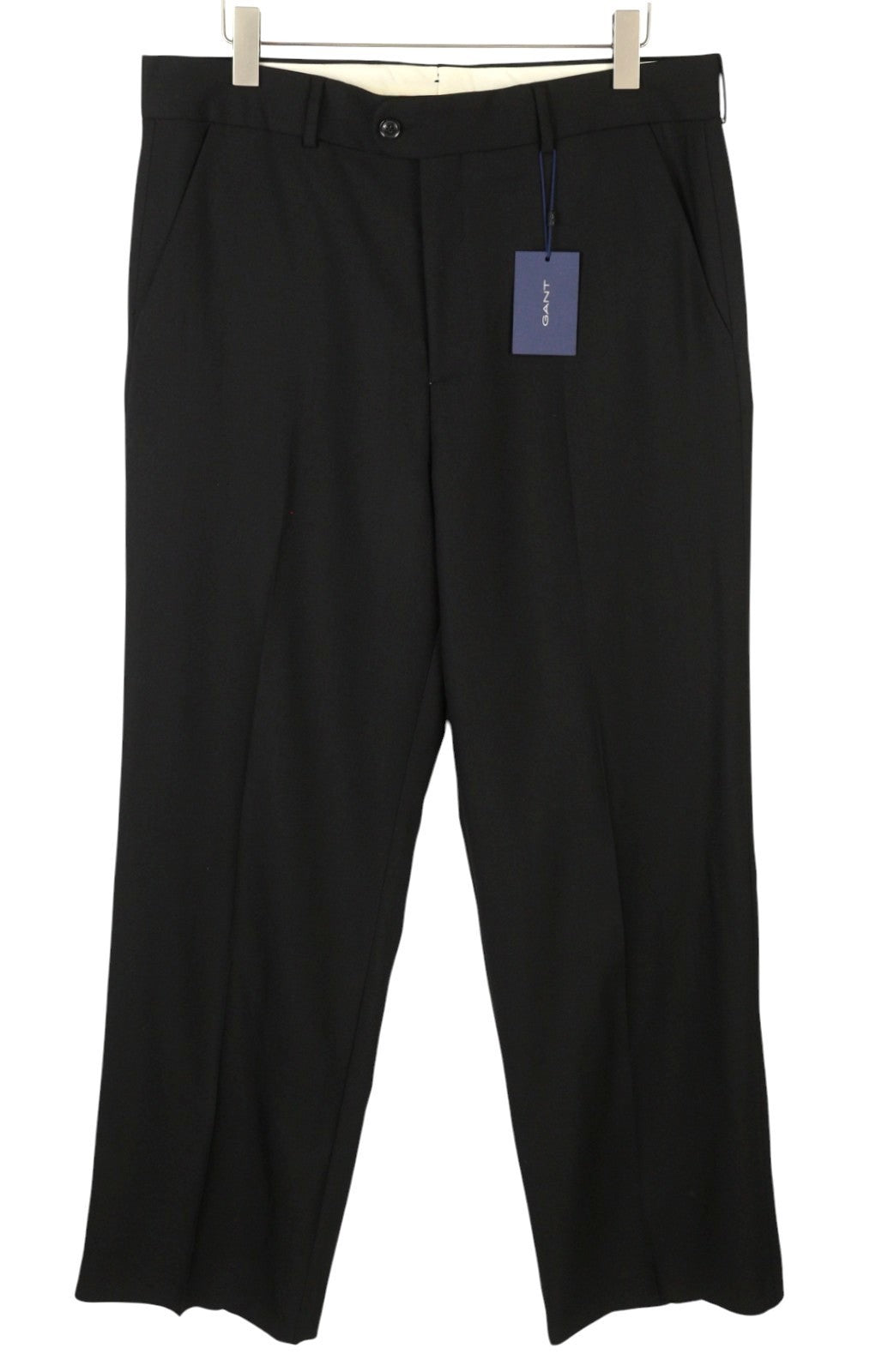 GANT DB vasarinis vyriškas kostiumas EU54 juodas vilnonis dvieilis smailus atvartas, 2 dalių 