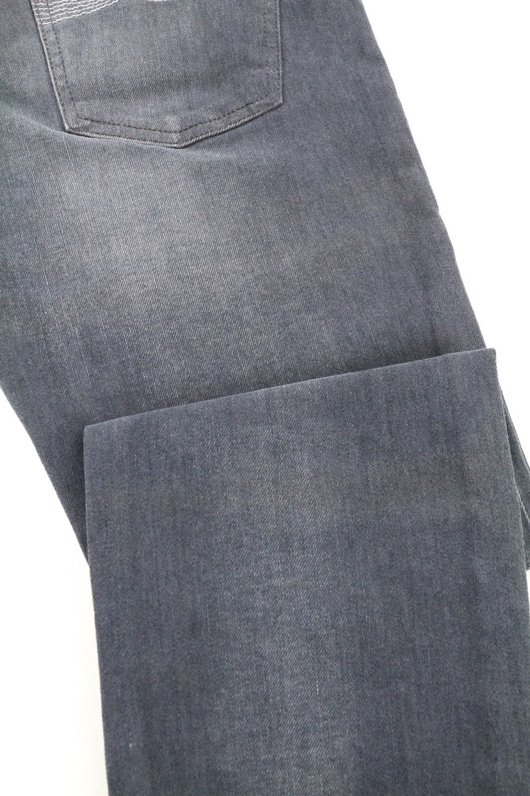 NUDIE JEANS Thin Finn Men's Jeans W31/L32 Slim Grey Cotton Faded 5-Pocket