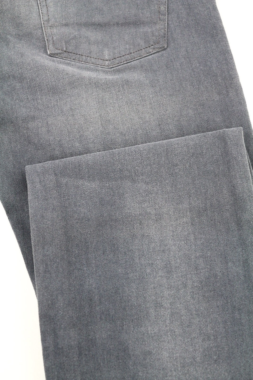 NUDIE JEANS Thin Finn Men's Jeans W32/L32 Slim Grey Cotton Wash Elastane