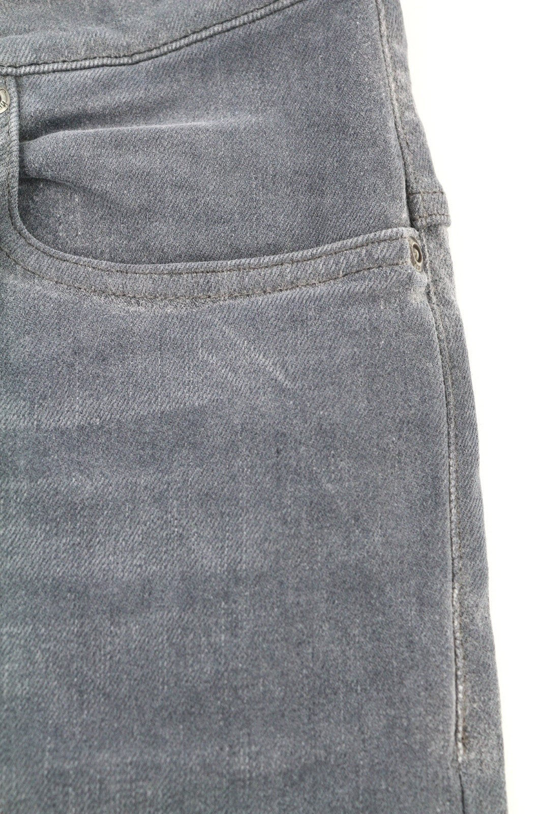 NUDIE JEANS Thin Finn Men's Jeans W32/L32 Slim Fit Grey Wash Cotton Blend